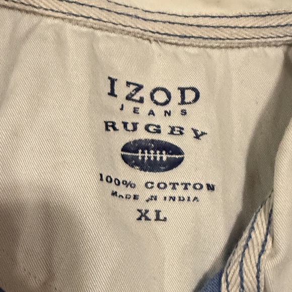 Izod Rugby shirt XL Long sleeve - Picture 2 of 3